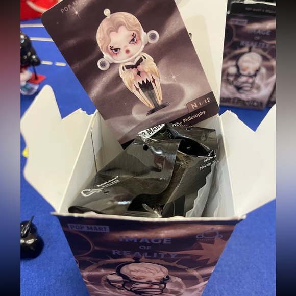 POPMART Skullpanda image of reality figure The Philosophy 猫头鹰 sealed bag - Picture 3 of 3